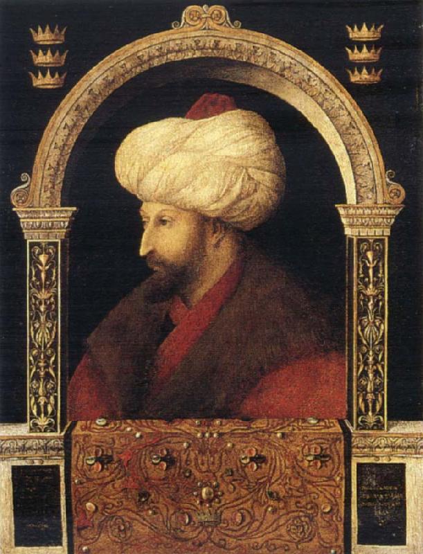 Gentile Bellini Sultan Muhammad ii China oil painting art